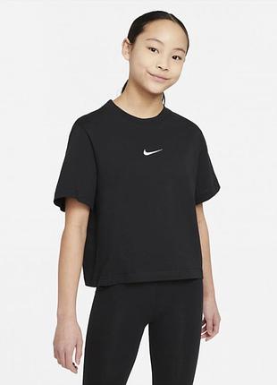Футболка g nsw tee essntl ss boxy dh5750-010