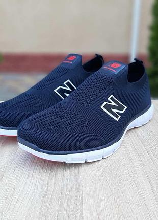 New balance тапки чёрные с красным