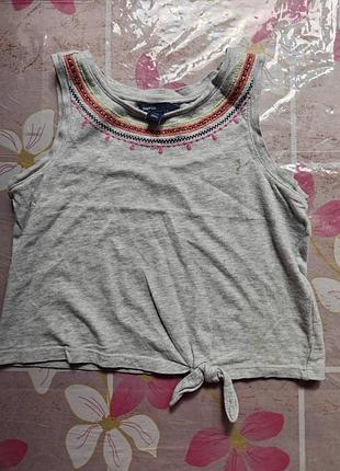 Майка gap kids з вишивкою