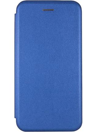 Шкіряний чохол-книжка classy для samsung galaxy a04e синій