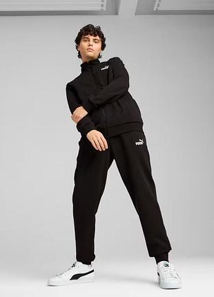 Костюм спортивный мужской puma essentials sweat suit men 684848 01 (черный, хлопок, весна-лето, бренд пума) m (48-50)
