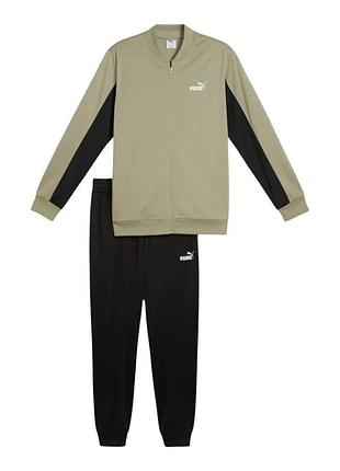 Костюм спортивный мужской puma poly baseball-inspired suit men 684851 82 (оливка, полиэстер, эластик, для тренировок, бренд пума)