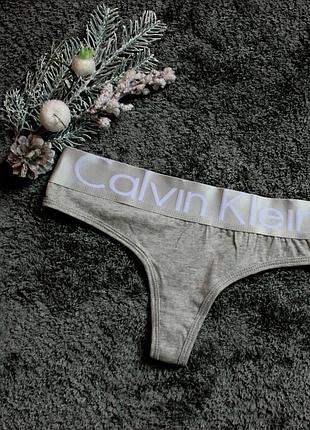 Женское белье calvin klein grey l