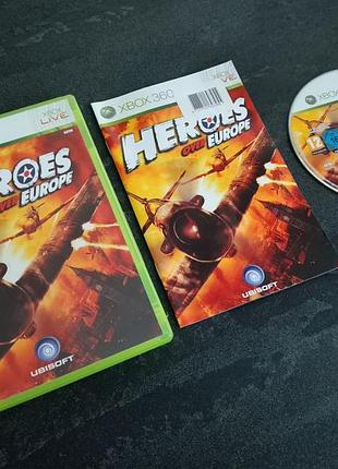 Диск heroes over europe (xbox 360)