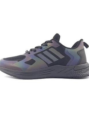 Adidas xplr running shoes черные с неоном 46