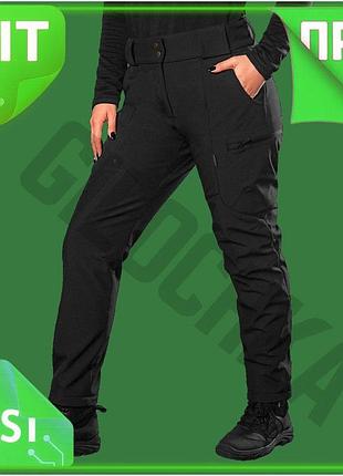 Ve штани camotec pani softshell new version чорні xl жіночі формені водонепроникні утеплені для прохол n6w_ver