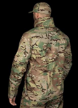 Тактичний костюм phantom stalker softshell мультикам для військовослужбовців демісезонна куртка та штани ve-33 3