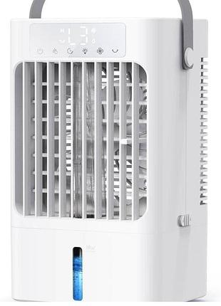 Портативний кондиціонер 4 в 1 air cooler cd107 900 мл мобільний кондиціонер із водяним охолодженням, таймером