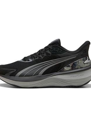 Кроссовки мужские puma pulse pro generative cyclone 311925 02 (черный, беговые, повседневные, текстиль, бренд пума) 46 (uk 11 / us 12 - стелька 30 см)