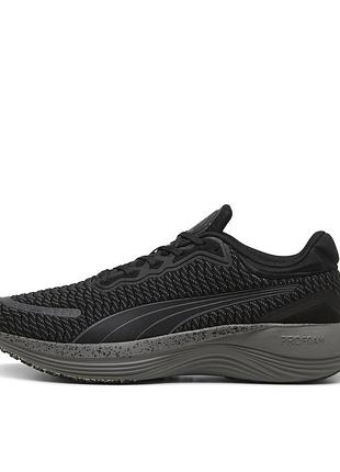Кроссовки мужские puma scend pro better knit 379546 03 (черный, беговые, повседневные, текстиль, бренд пума) 44 (uk 9.5 / us 10.5 - стелька 28.5 см)