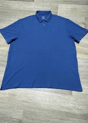 Мужская футболка поло next regular fit , размер по бирке - 3xl , но больше ; не плотный материал