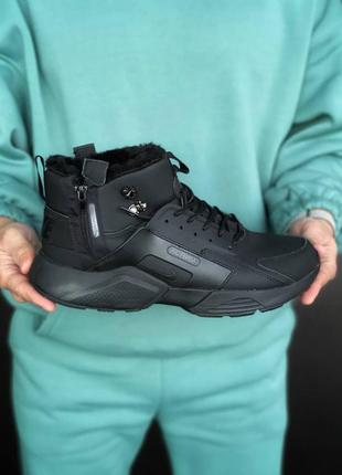 Мужские кроссовки nike huarache x acronym city mid leather