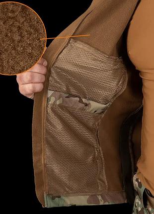 Тактичний костюм phantom stalker softshell мультикам для військовослужбовців демісезонний 2xl камуфляжни ve-33 6