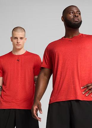 Футболка спортивная мужская puma train all day ess 525920 15 (красная, полиестер, тренировочная, бренд пума) xxl (60-62)