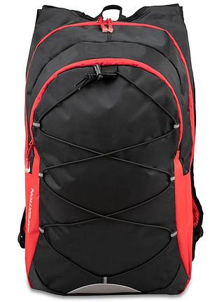 Городской рюкзак semi line 30 л для ноутбука, спорта и путешествий black/red