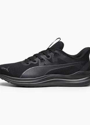 Кроссовки мужские puma reflect lite 378768 02 (черный, беговые, повседневные, текстиль, бренд пума) 44 (uk 9.5 / us 10.5 - стелька 28.5 см)