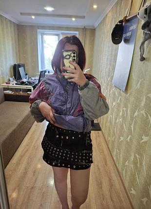Мини панк юбка 4