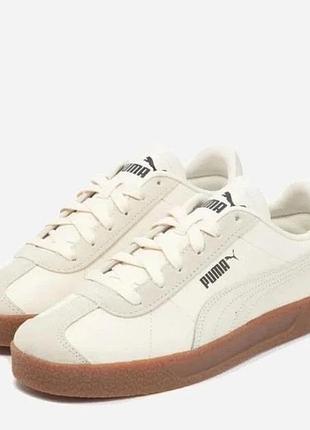 Кроссовки, кеды мужские puma club sl suede 42.5 и 43р. кожа, замша. оригинал!