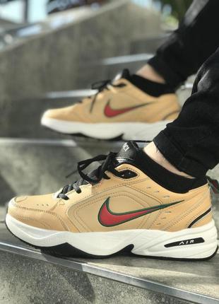 Мужские кроссовки nike m2l tekno beige/black