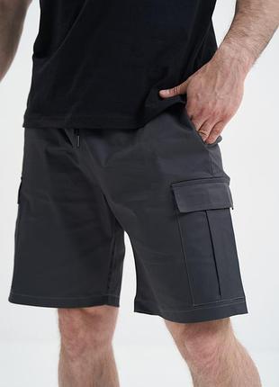 Чоловічі карго шорти графіт cargo shorts graphite l