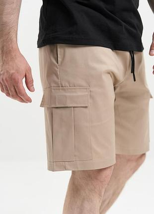 Чоловічі карго шорти пісочні cargo shorts sand 7xl