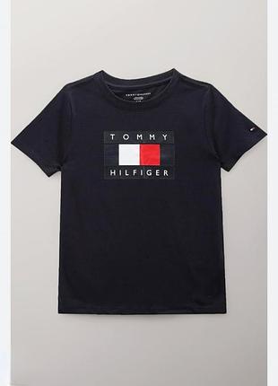 Детская футболка tommy hilfiger на 3-4 года 104см котоновая
