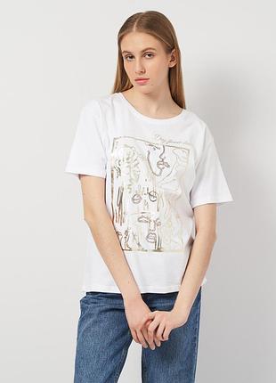 (188 700) футболка olivia 2310*01 женск. белый s/m