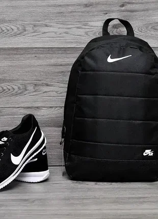 Рюкзак черный nike рюкзак найк рюкзак мужской рюкзак для путешествий тренировок сумка спорт найк