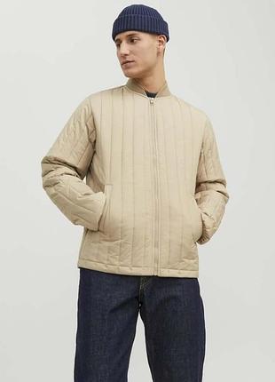 (194 382) куртка jack & jones 12237729*65 мужск. бежевый l
