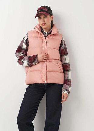 (187 261) жилет forstime ylk-17*37 женск. розовый s/m