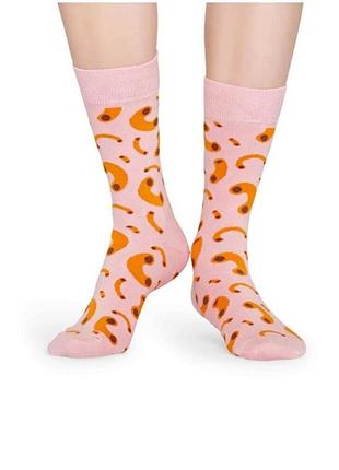 (190 922) носки happy socks 00-3129*37 мужск. розовый 41/46