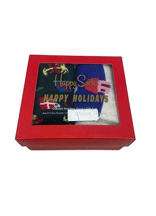 (191 826) носки happy socks 00-4037*54 (2шт) женск. сине/зеленый 36/40