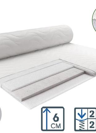 Тонкий мини-матрас 6см 145*180 air comfort 3+1 lite
