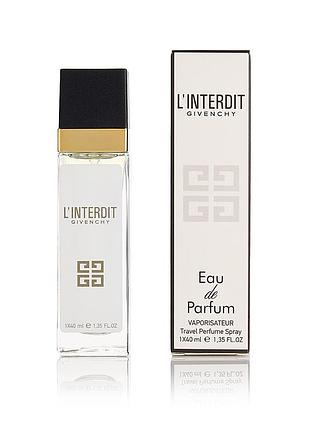 Парфуми жіночі givenchy l'interdit 40 мл духи живанші лантерді