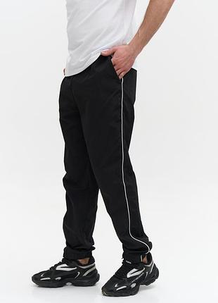 Спортивные штаны мужские черные track pants l