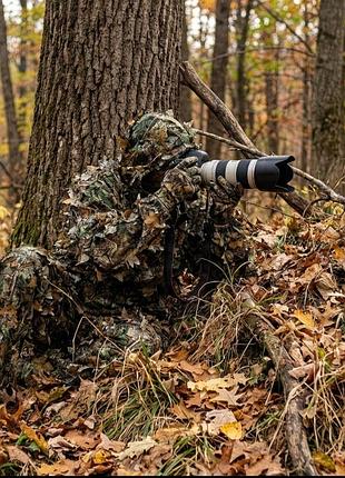 Мисливський костюм 3d костюм ghillie 4 предмета. розмір: xl/ xxl і м/l