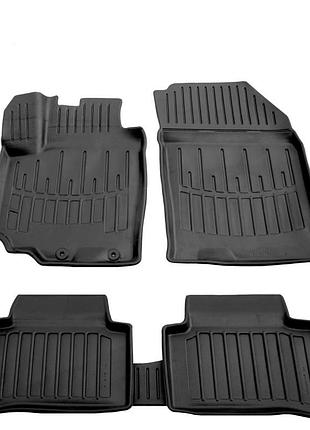 Коврики резиновые stingray 3d (5 шт, полиуретан) для suzuki vitara 2015- гг