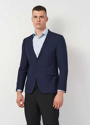 Піджак чоловічий темно/синій s.oliver 02.899.51.3278*51 розмір 46