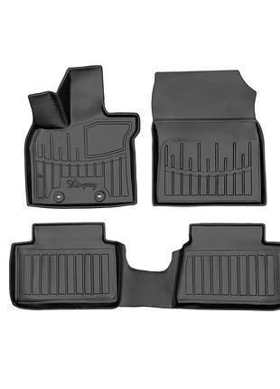 Резиновые коврики stingray 3d (4 шт) для lexus lbx 2023– гг