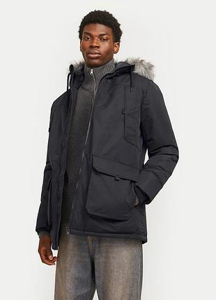 (194 566) куртка jack & jones 12258406*10 мужск. черный s
