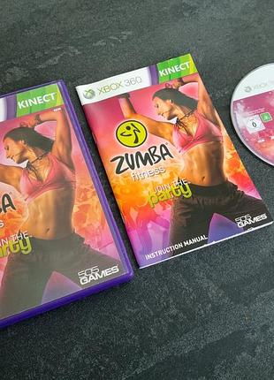 Диск zumba fitness (xbox 360)