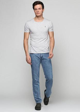 Джинсы мужские синие cerruti rh-042*50 размер 30