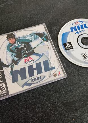 Диск nhl 2001 (playstation one)