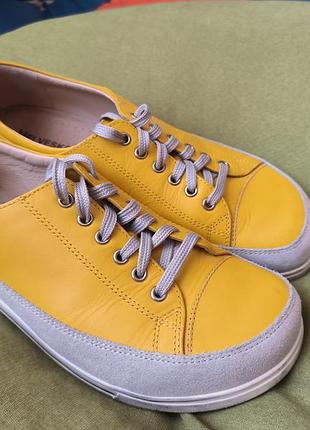 Кожаные кроссовки helvesko swiss made 41 • premium comfort sneakers
