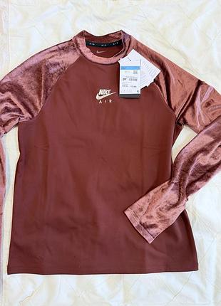 Nike кофта через палець технол м