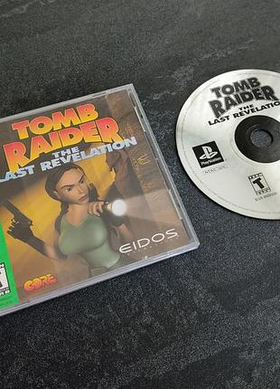 Диск tomb raider the last revelation (playstation one)