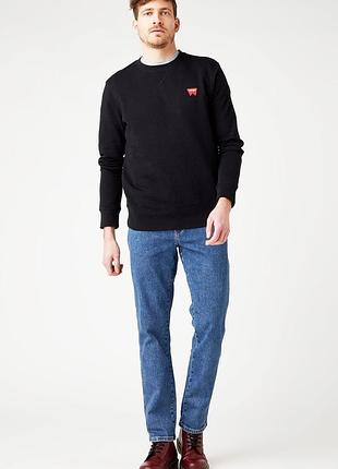 Джинсы мужские синие wrangler w12s33010*50 texas slim 822 размер 44/34