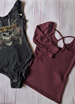Боди h&amp;m и топ new look