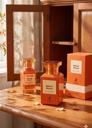 Maison alhambra bright peach распил оригинал унисекс персик красный апельсин пачули мед коньяк как tom ford bitter peach