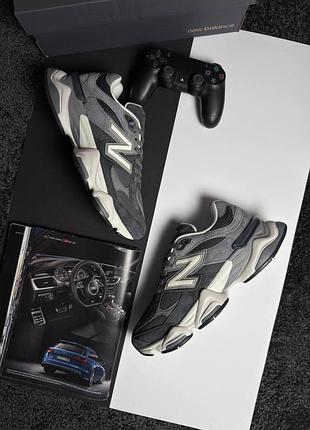 💎чоловічі кросівки new balance 9060 grey white